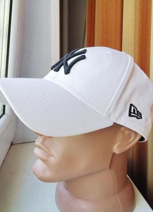 Кепка бейсболка  new york new era 9 forty белая оригинал