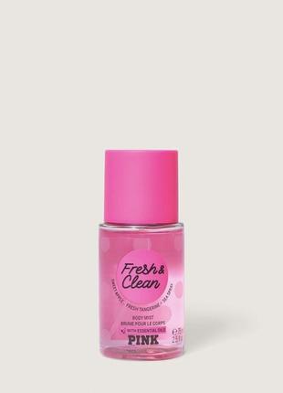 Fresh & clean victoria’s secret pink - мини-спрей 75мл
