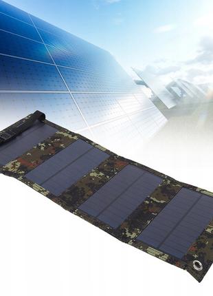 Сонячна панель туристична Зарядка Батарея Панель Powerneed 10В...