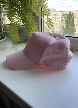 Бейсболка кепка розовая
