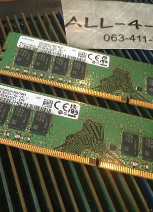 Оперативна пам`ять SAMSUNG DDR4 16GB DIMM 1.2V 2Rx8 PC4 - 2400...