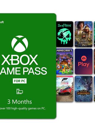 Распродажа! Подписка Xbox Game Pass для компьютеров (ПК) на 3 мес