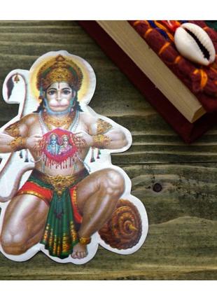 Стикер бумажный "Индийские Боги" 10 штук
