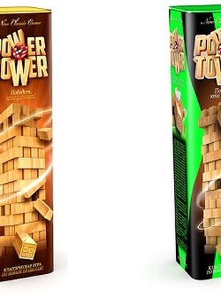 Настольная игра джанга башня падения Danko Toys Power Tower ДТ...