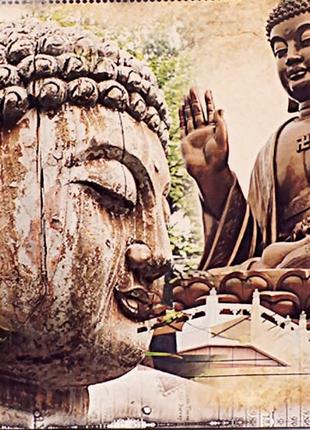 Картина "Будда" со светодиодами