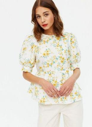 Блуза свободного кроя "new look"