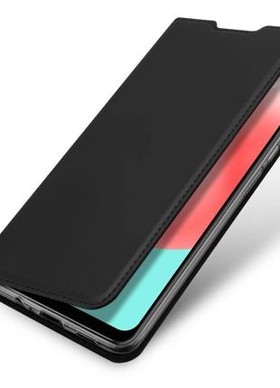 Чехол книжка с магнитом для Xiaomi Mi 11 Lite Черный
