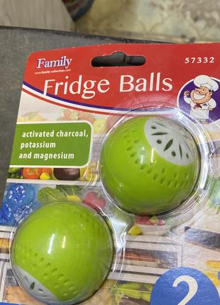 Поглинач запахів для холодильника Fridge Balls (Фрідж Болс) Ор...
