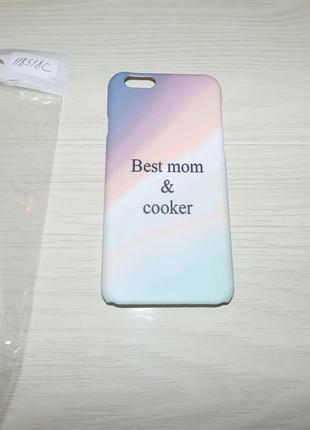 Чохол для iphone 6 best mom & cooker дизайнерські чохли