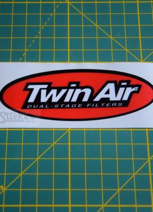 Вінілова наклейка на мотоцикл — Twin Air