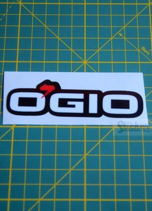 Вінілова наклейка на мотоцикл - OGIO