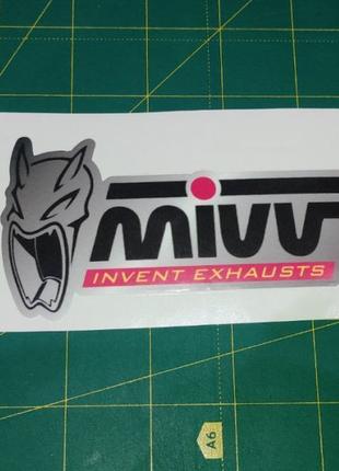 Вінілова наклейка на мотоцикл - Miv