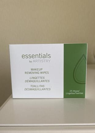 Essentials by artistry салфетки для снятия макияжа амвей эмвей...