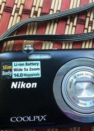 Цифровой фотоаппарат Nikon Coolpix S2600 - 14 Мп - HD - Идеал !