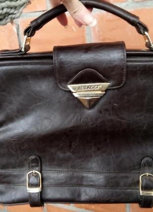 Женская деловая сумка портфель емкая сумка редикюль