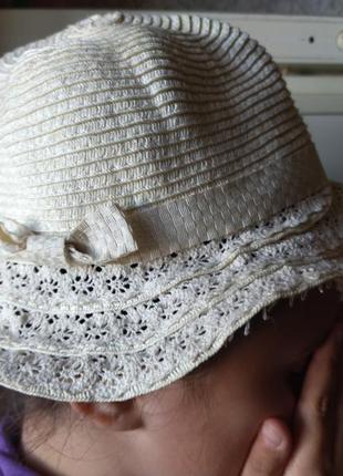 Стильний капелюшок канапе панамка літній капелюх льон панама плет