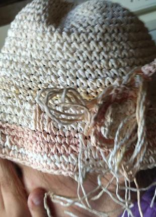 Стильний капелюшок літній панамка дитячий капелюх від солця панам