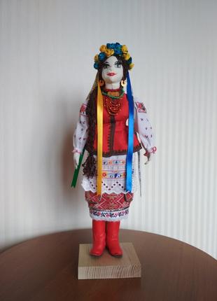 Лялька українка, кукла для декору, сувенір, подарунок