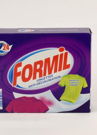 Универсальные салфетки для сохранения цвета при стирке Formil ...