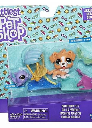 Ігровий набір Littlest Pet Shop Пети на параплані Hasbro C1201...
