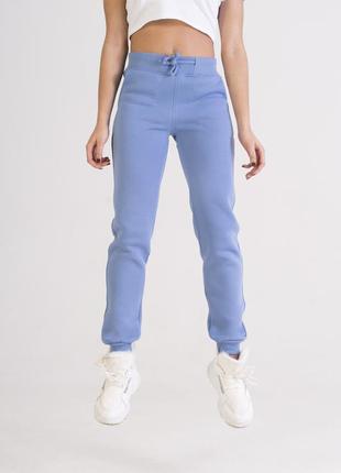 Женские спортивные штаны голубого цвета colo