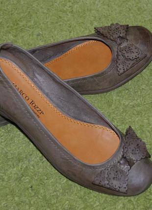 Элегантные туфли бренда marco tozzi