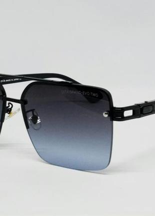Dita стильные мужские солнцезащитные очки черные с градиентом