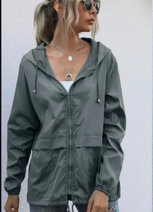 Женская куртка  ветровка плащевка 42-46 (3цвета)  2plgu771-183yве