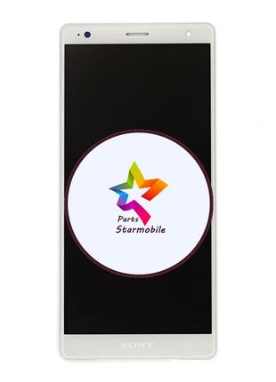 Дисплей сенсор для Sony H8266 Xperia XZ2 (розовый)