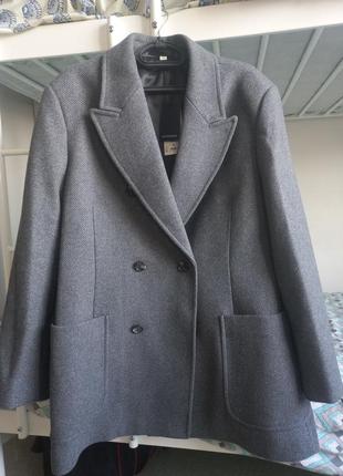 Новое серое пальто