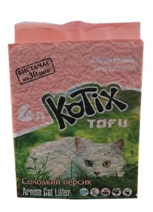 Наповнювач для котів KOTIX  TOFU Classic