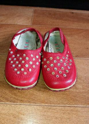 Туфли сабики слингбэки  на девочку мальвина размер 24