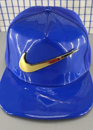 Кепка Snapback Nike синяя