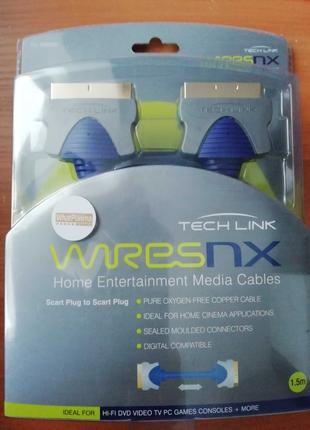 Кабель SCART-SCART 1,5 Techlink WiresNX