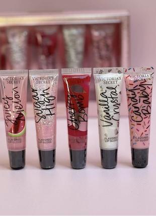 Подарунковий набір блисків victoria's secret holiday flavor fa...
