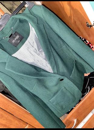 Top-secret зеленая куртка , деловой образ