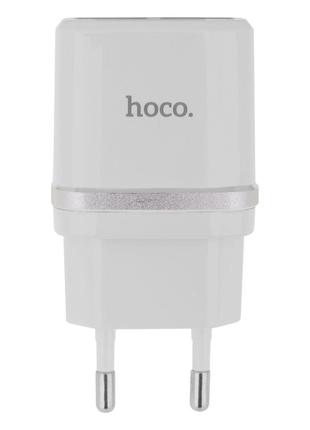 Мережевий Зарядний Пристрій Hoco C12 2 USB