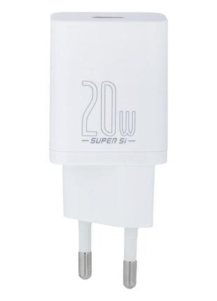 Мережевий Зарядний Пристрій Baseus PD 20W CCSUP-B 3A