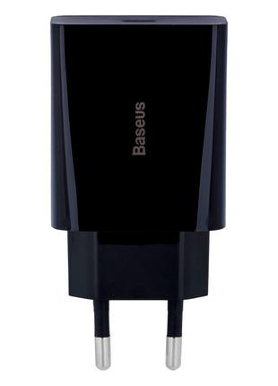 Мережевий Зарядний Пристрій Baseus PD 20W 3A CCFS-SN