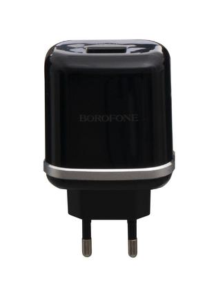 Мережевий Зарядний Пристрій Borofone BA36A Micro QC3.0