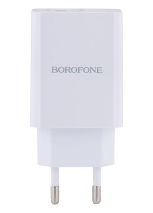 Мережевий Зарядний Пристрій Borofone BA56A PD 20W + QC3.0 Type...