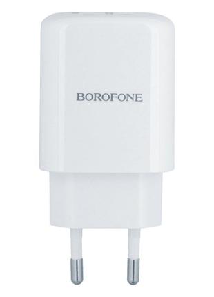 Мережевий Зарядний Пристрій Borofone BN4 PD 20W QC3.0