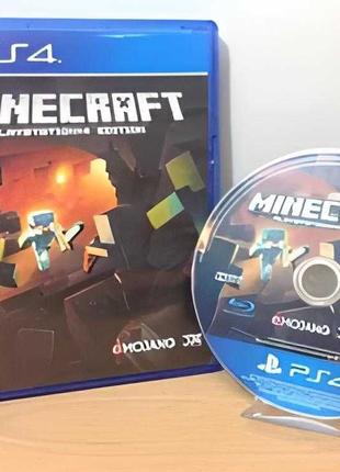 Minecraft/Майнкрафт/диск/детские/игра PS4/игры