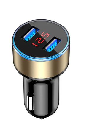 Автомобильное зарядное устройство Quick Charge 3.1 USB 2 port ...