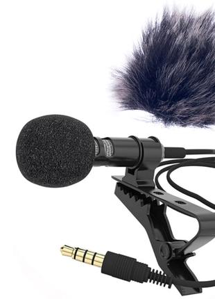 Петличный микрофон Tiegem FR1648. Внешний микрофон для телефон...