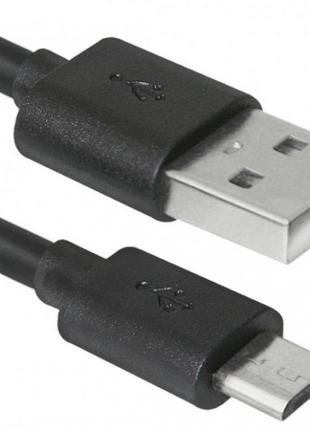 Кабель USB - Micro USB 20 см CE816325 Черный