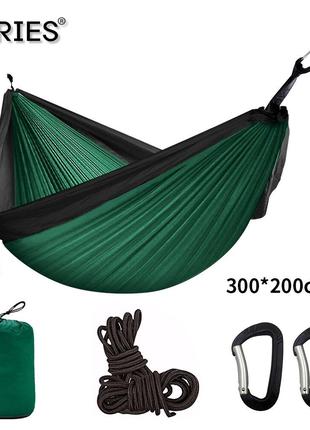 Гамак из парашютной ткани 300*200 см TNН300 Sports Travel Зеленый
