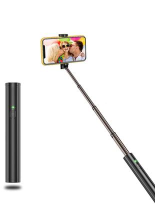 Селфи-монопод Bluetooth Premium Selfie Stick Aluminum DF6 Черный