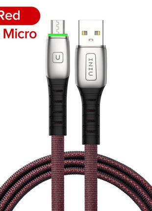 Кабель быстрой зарядки Inui 3.1A USB - Micro USB 1 метр QW8900...