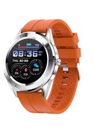 Мужские умные смарт часы Smart Watch TF29-O / Фитнес браслет т...